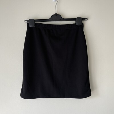 In The Style Tammy Hembrow Black Mini Skirt Size 10 NWT