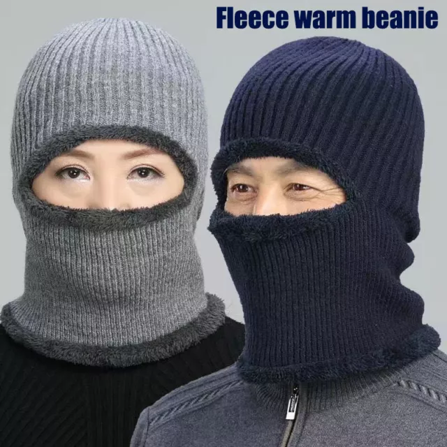 Winter Autumn Men Women Hat Wool Cap Plus Velvet Thick Warm Cycling Hat Cap