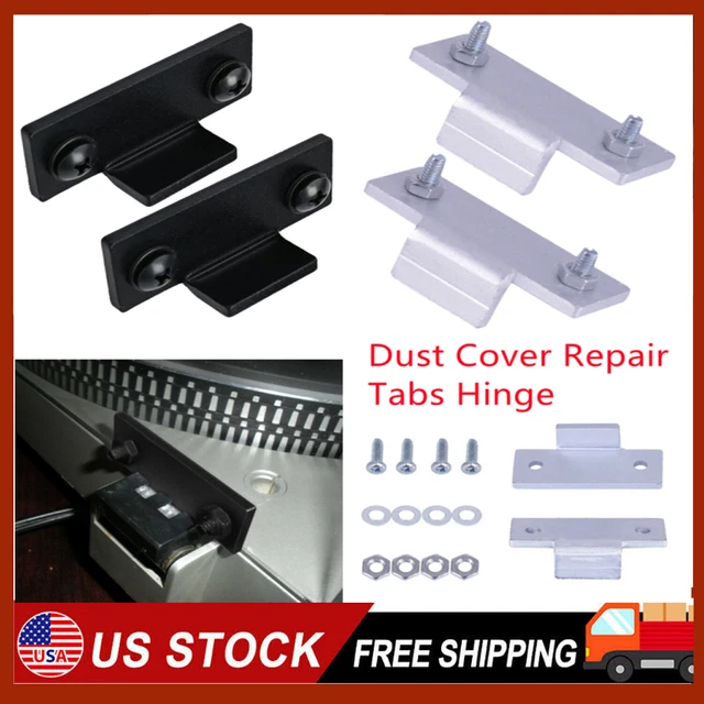 2x Turntable Dust Cover Repair Tabs Hinge Kit for Technics SL-D2 3200 B1 Q2 D3
