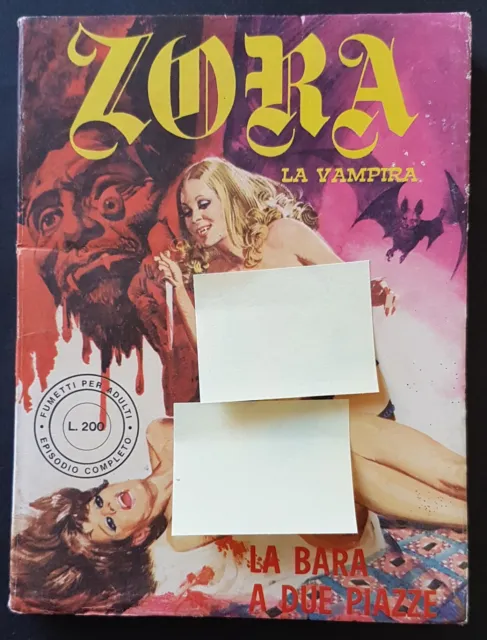 ZORA la Vampira n. 7 - Edifumetto 1973 - ottimo di resa