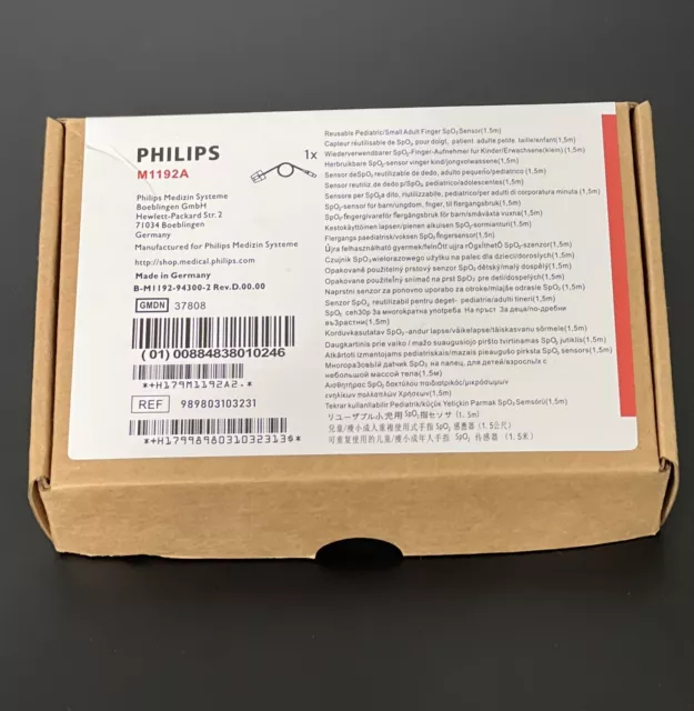 Philips M1192A Pediatric/Child Sensor Original w/ Packing - Same Day Shipping