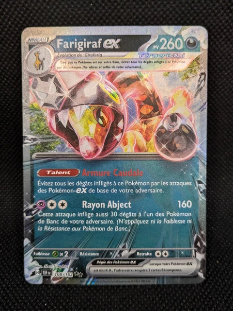 Farigiraf Ex 194/162 UR Farigiraf Ex 194/162 Ultra Rare UR - Écarlate Et Violet Forces Temporelles - Pokémon TCG