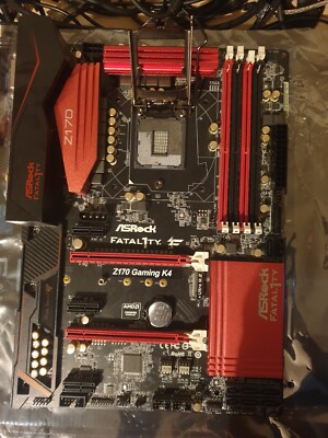 Asrock Fatal1ty Z170 Gaming K4 Intel Z170 So 1151 Dual Channel Ddr4 Atx Retail Eur 136 19 Picclick De