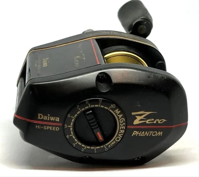DAIWA PHANTOM ZERO GS-10AC Vintage Baitcasting Reel Used