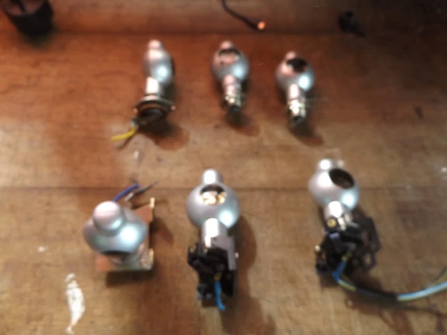 6 x Bombillas de Proyector De Colección 8v 50w A1 / 17 - 4 CON MONTAJES FABRICANTES MIXTOS