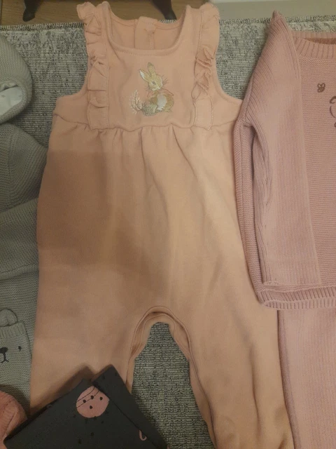 baby girls clothes bundle 9-12 months disney peter rabbit 4