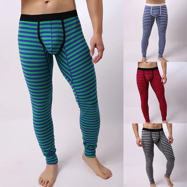 Nuovi pratici leggings lunghi uomo comodi pigiama vestibilità stretta
