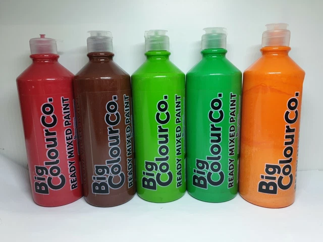 Color co Brian Clegg pintura lista para mezclar 600 ml surtidos colores X5