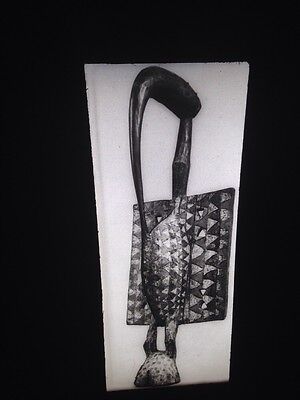 Senufo "Standing Hornbill" Primitive African Tribal Art 35mm Vintage Slide