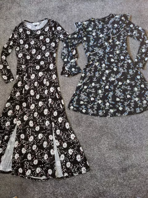 ladies girls clothes bundle size 6 maxi & short dress long sleeve, Topshop, DP