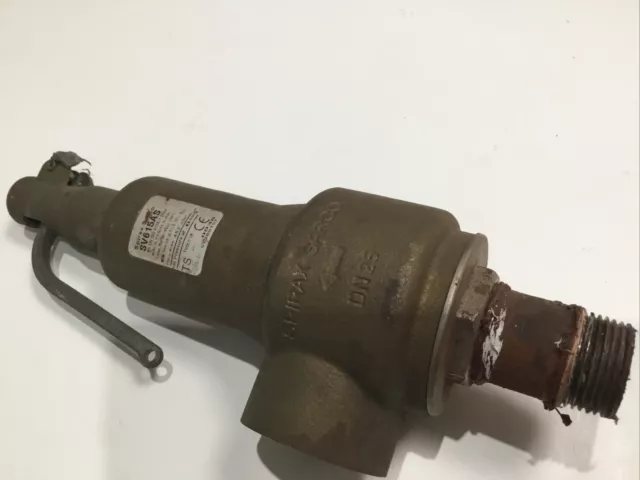 Pressure Relief Spirax Sarco Steam SV615AS DN25 safety valve 2 bar