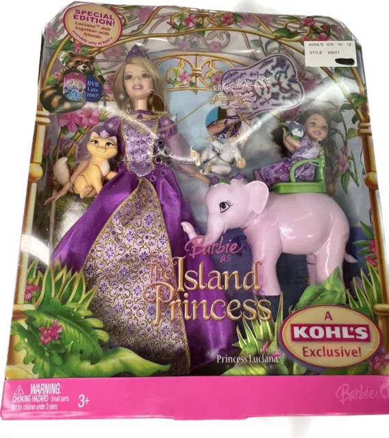 Mattel Barbie Island Princess Doll Luciana Together with Friends Sound Works