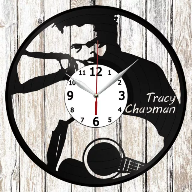 Tracy Chapman Vinyl Record Wall Clock Handmade Decor Original Gift 5006