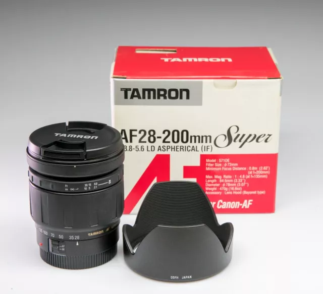 Tamron Af 28-200/3,8 -5, 6 Ld Aspherical (If ) pour Canon AF