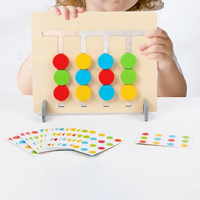 Slide Puzzle Toy Gioco Jigsaw Learning Giocattolo Educativo Per Bambini In Età