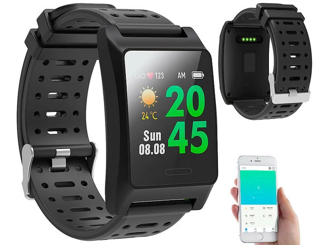 Montre fitness GPS à écran XL couleur FBT-220.gps - Newgen Medicals