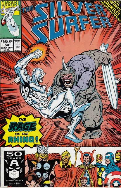 The Silver Surfer (An Infinity War Crossover)  #54 Vf  Marvel Comics