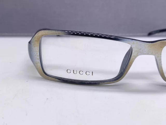 Gucci Brille Damen Grau Rechteckig Kunststoff Lesebrille Fernbrille GG 2487