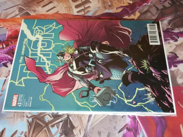The Unworthy Thor #3 (Marvel, 2017) 1:25 Lupacchino Retailer Incentive Variant 2