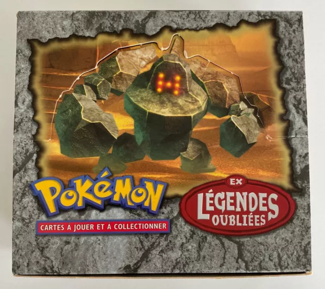 DISPLAY Bloc EX Pokemon EX LEGENDES OUBLIEES FR Vide / Empty / Open / NO CARDS !