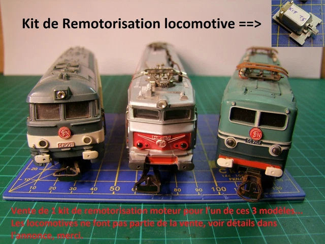 Kit Motorisation T5 locomotive JOUEF HO châssis métal CC40101 (CC7107 - BB67001)