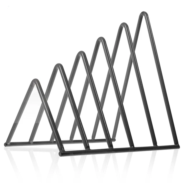 Portamatite in legno di frassino, triangolo, prisma triangolare, accessori da scrivania, organizer per ufficio - Italia