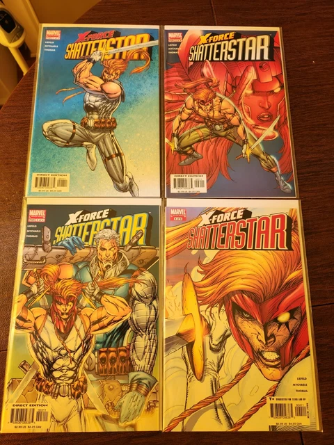 X-Force SET#1-4 MARVEL COMIC BOOK HIGH GRADE V15-118