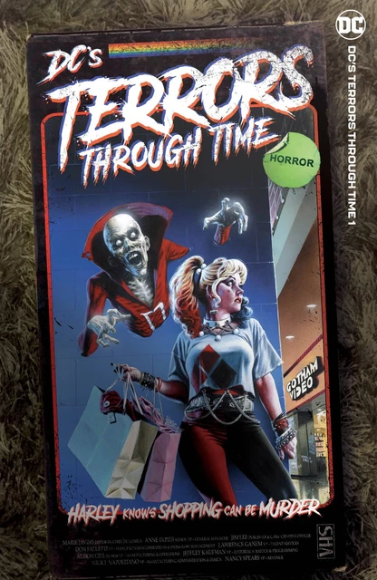 Dc's Terrors Through Time #1 Vhs Cover B Beach Dc Comics 2022