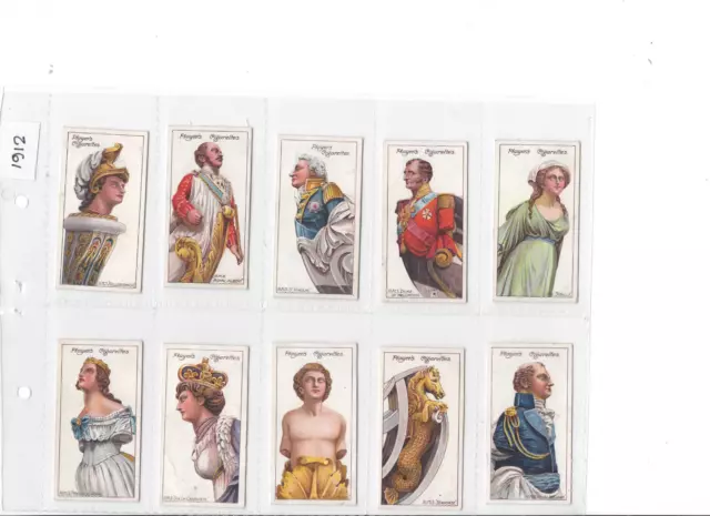 Players SHIPS FIGUREHEADS cigarette cards