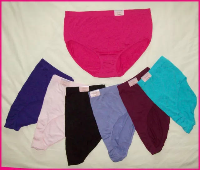 Seamless LADIES FULL BRIEF Sz 18 20 22 24 26 - UNDIES Underwear SOFT COMFY - New