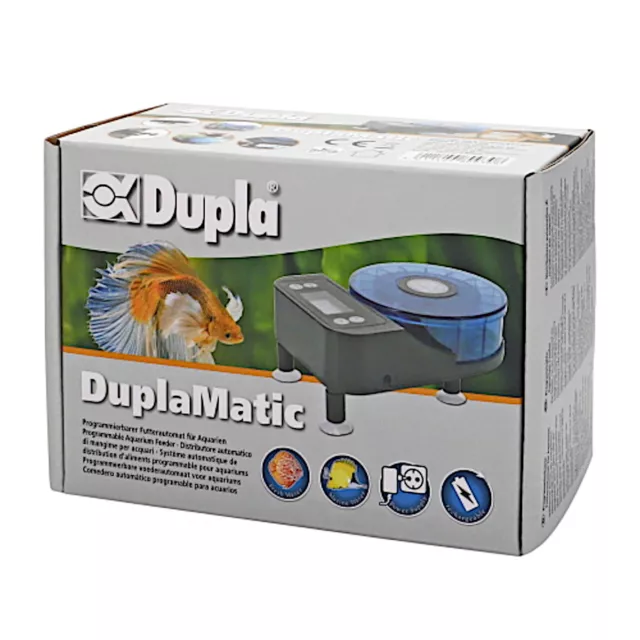 Dupla DuplaMatic - Programmierbarer Futterautomat für Aquarien Futter Fische