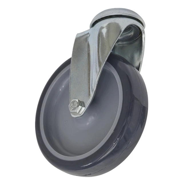 Sealey SCW2100SB Roulette Roue Trou de Boulon Pivot Ø100mm