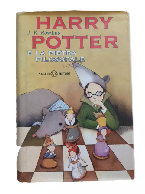 Harry Potter E La Pietra Filosofale Libro Prima Edizione Vecchio Font Traduzione