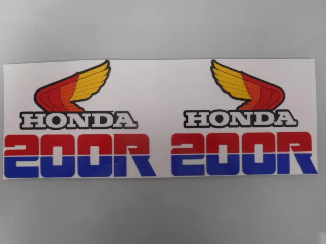 New Honda Xr 200R Xr200R Xr200 R Xr 200 R Fuel Gas Tank Graphics Decals Stickers