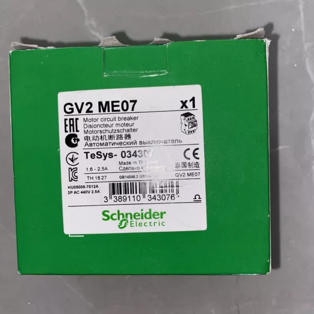 GV2ME07 Schneider Electric Starter - NEW