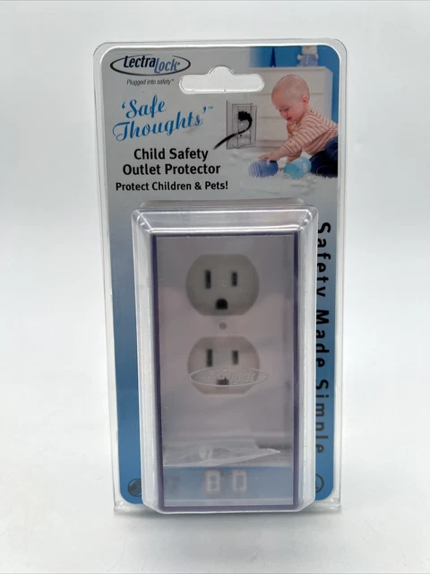 LectraLock LDMI-3 Baby Safety Electrical Outlet Cover Child Proof Protector