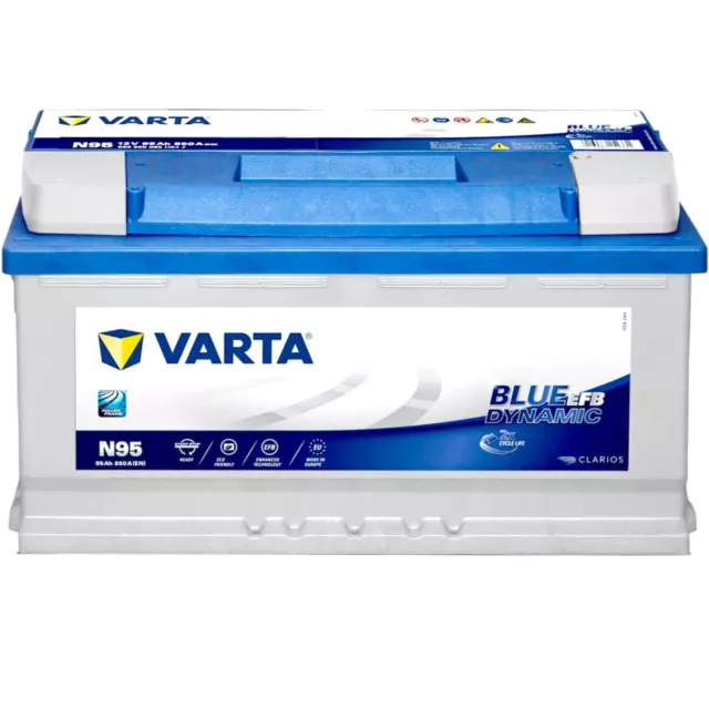 E43 Car Battery 12V Varta Blue Dynamic Sealed Calcium 4 Yr Warranty Type  067