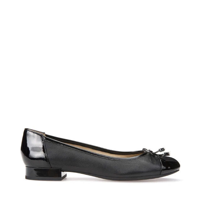 GEOX SCARPE DONNA D724GF WISTREY Ballerine in pelle color Nero