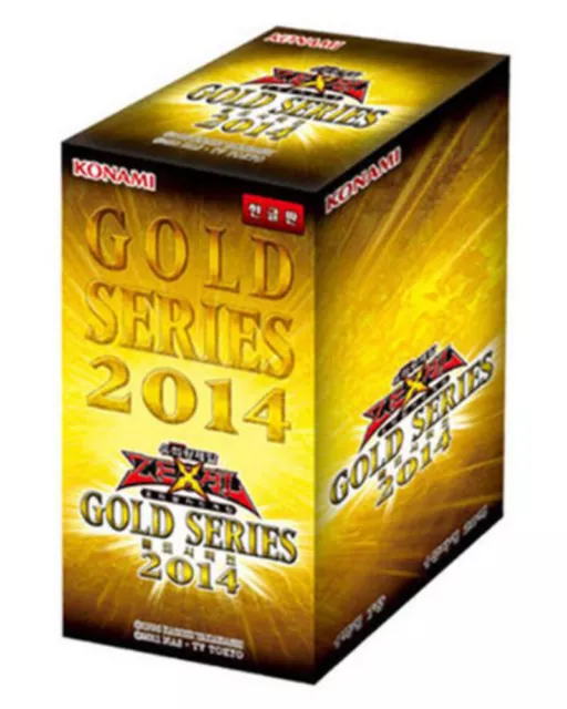 Boîte de rappel Yugioh cartes OCG "2014 GOLD SERIES" GS06-KR / version coréenne