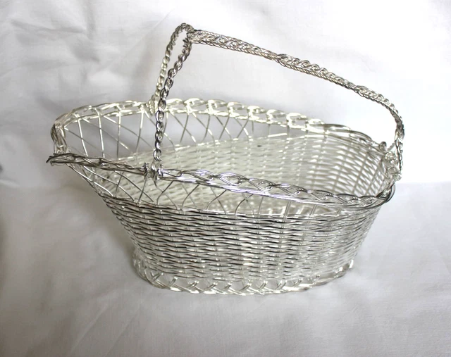 Christofle, Gallia - Panier oder Corbeille für Bouteille à