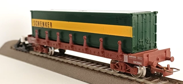 JOUEF SNCB PLAT RANCHERS AVEC CONTENEUR NBO