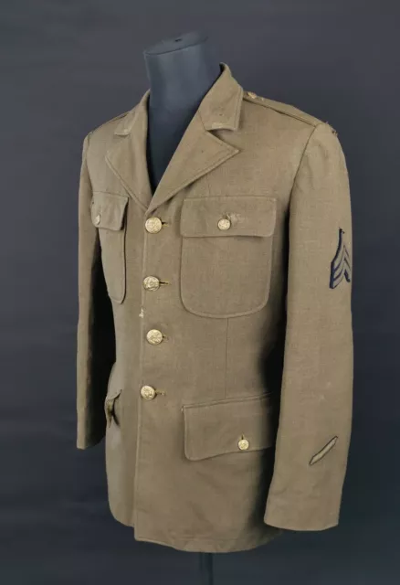 Vareuse Veste Sortie US WW2 Modèle 1939 Matriculée GI