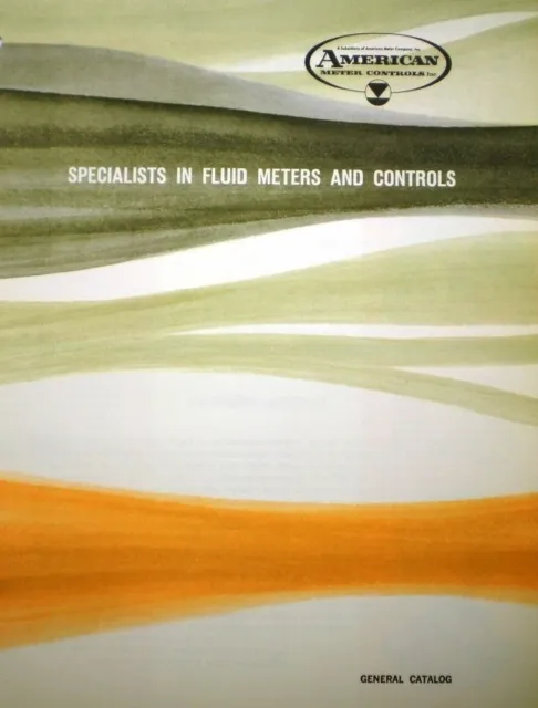 American Meter Controls Catalog ASBESTOS Needle Valve Packing 1966