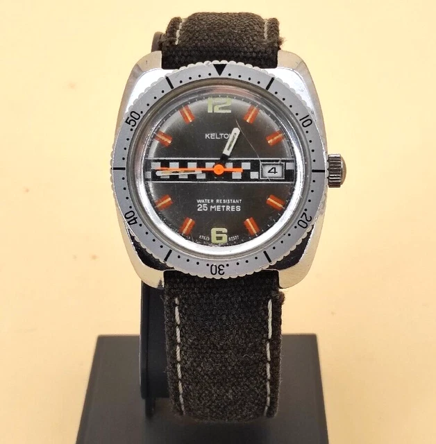Ancienne Montre Mécanique Kelton, Mouvement Manuel, Référence 06595J, Homme/femme