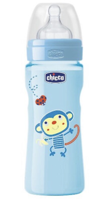 Chicco Chicco 0007070900008 Biberon Benessere Silicone 525556 Giallo Flusso Veloce 