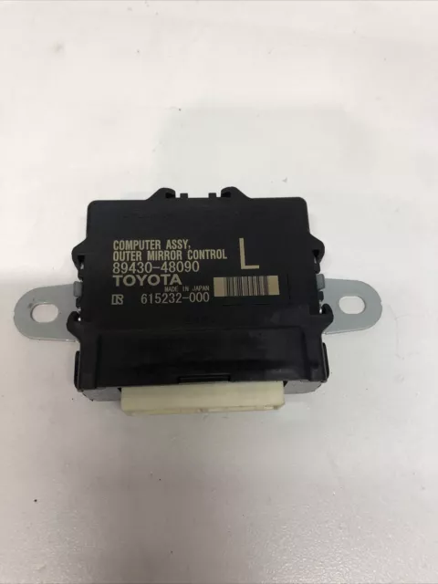 GENUINE LEXUS RX 450h HYBRID FRONT LEFT DOOR MIRROR ECU UNIT 89430-48090