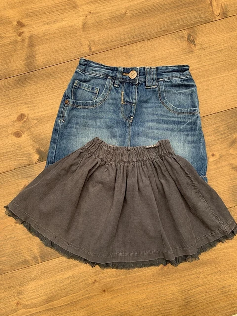 Gonna denim bambina pacchetto bambino Zara & Next age 3-4