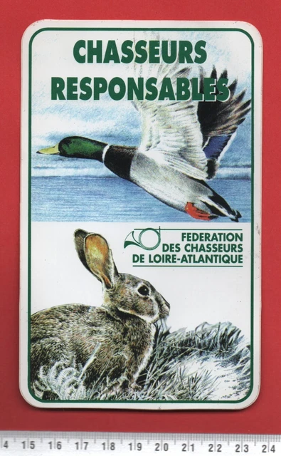Federation Chasse Loire Atlantique -  Autocollant *047*