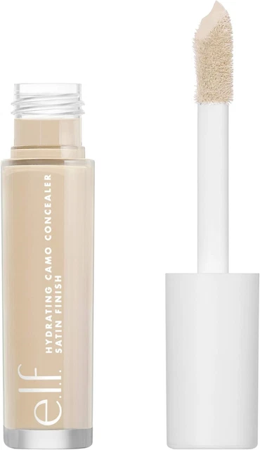 Corrector de camuflaje satinado hidratante melocotón ligero melocotón
