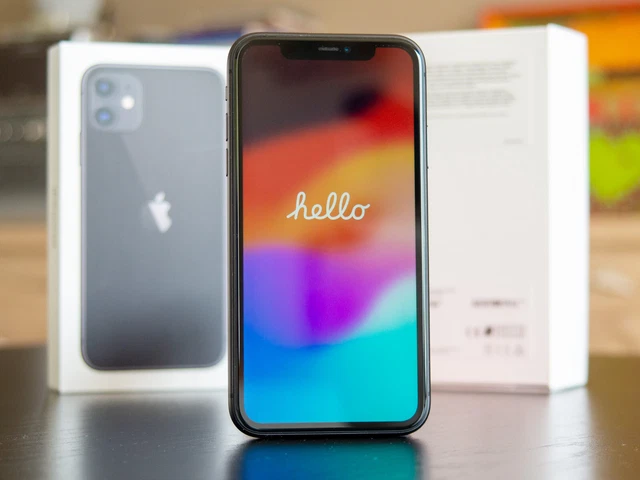 Boîte Vide IPhone 11 Noir 64 Go – Bon état, Pour Apple, Compatible 1&1